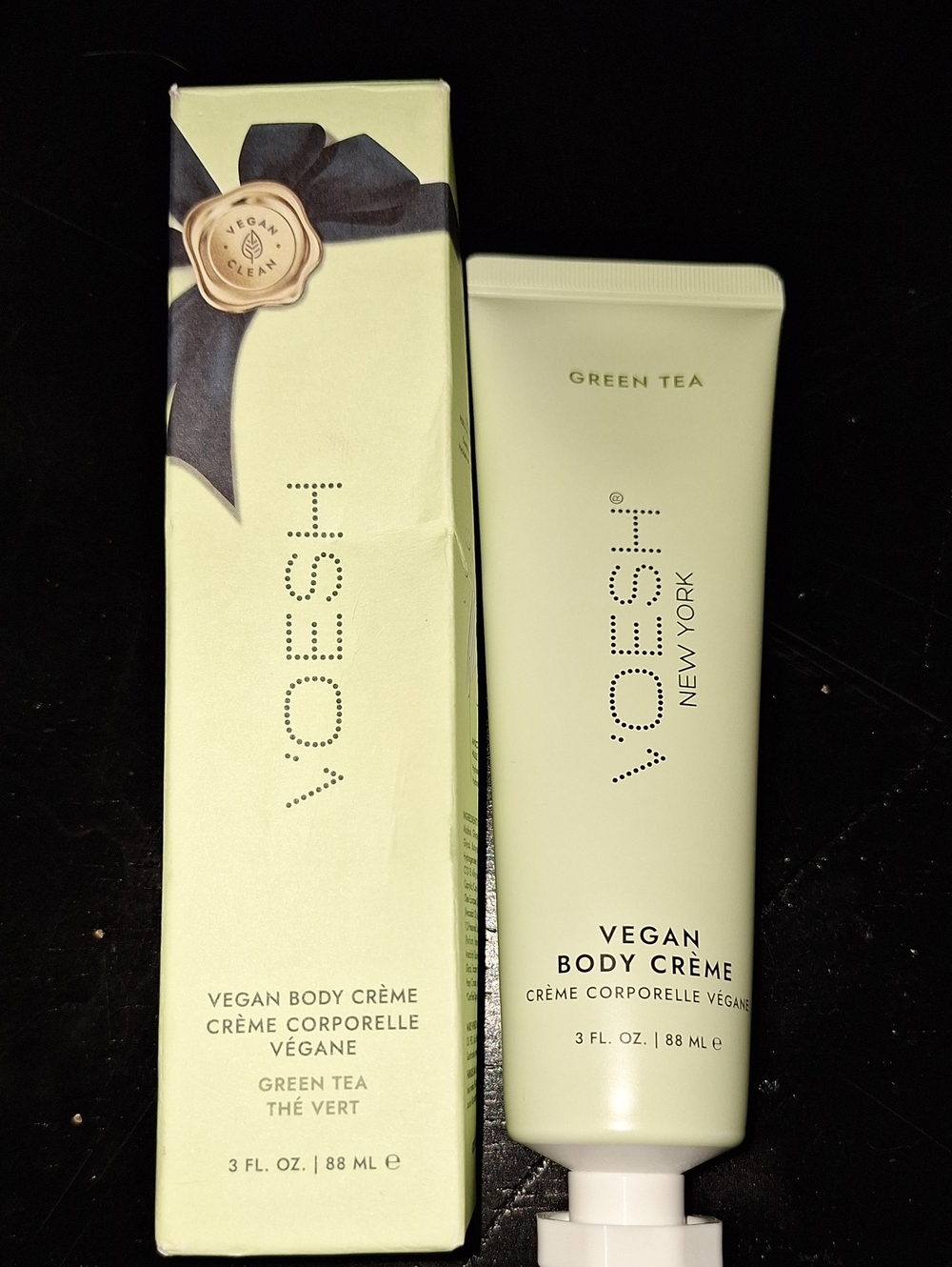 Voesch Vegan Green Tea Body Cream Creme New In Box 3oz